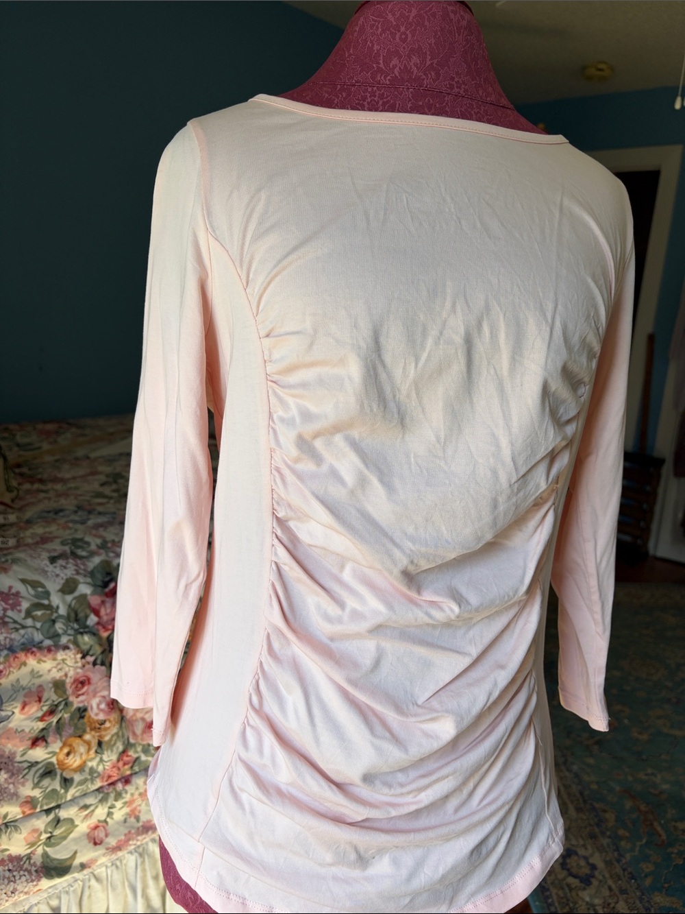 Pale pink Sundance top